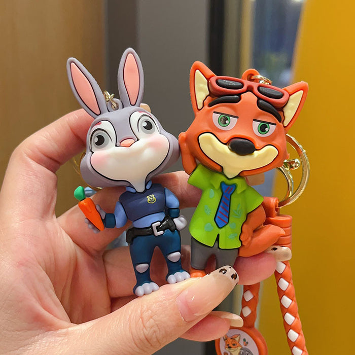 Wholesale Cartoon  Doll School Bag Pendant Car Key Chain