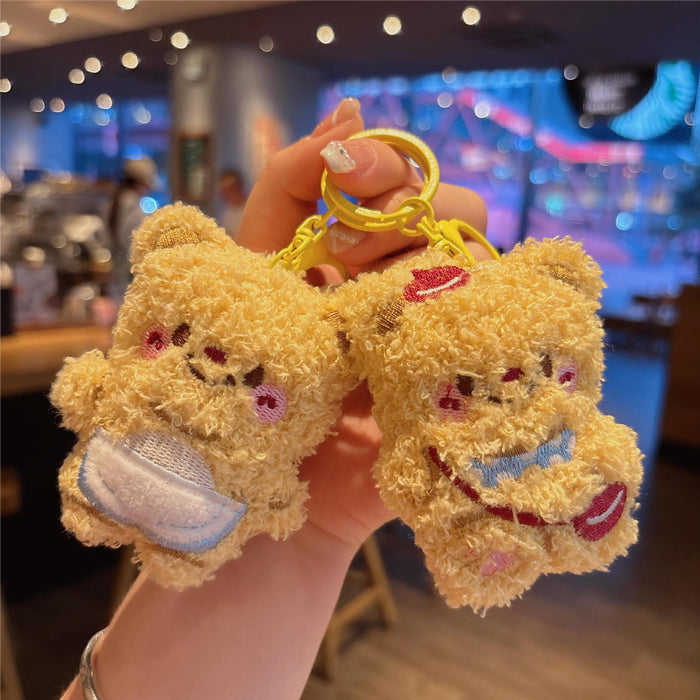 Wholesale Keychain Creative Plush Small Pendant Bag Keychain