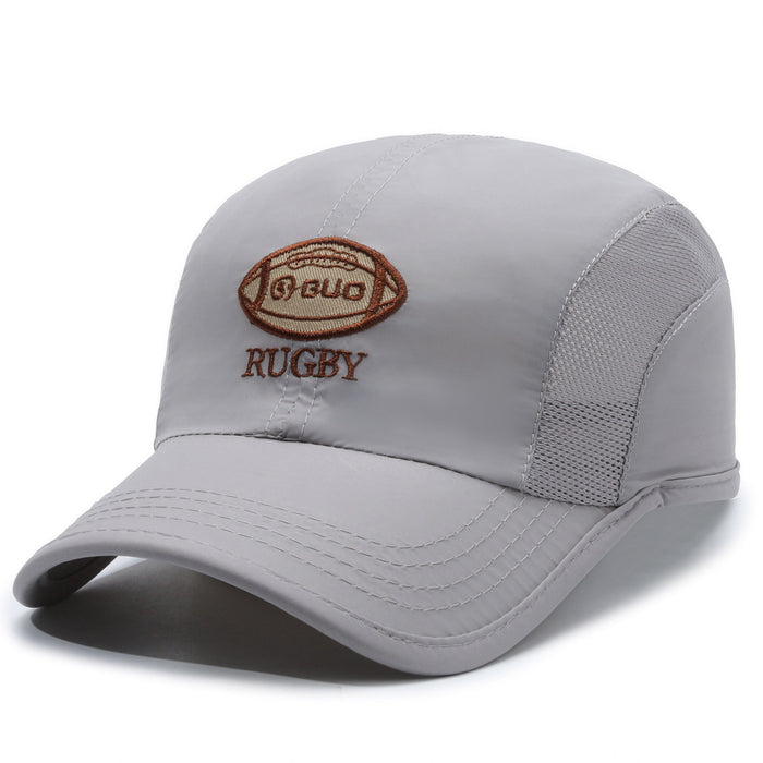 Wholesale New unisex thin quick drying baseball cap for children's sports, sun shading, breathable duckbill cap