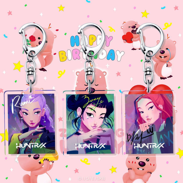 Wholesale KPOP Cute Cartoon Acrylic Keychains