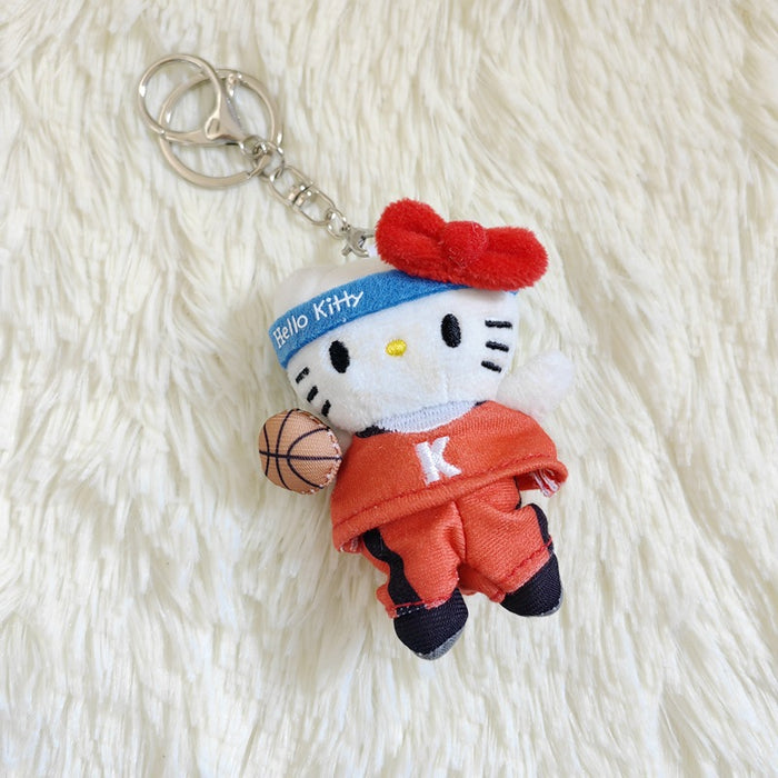 Wholesale Cute Bow Cat Plush Doll Keychain Pendant