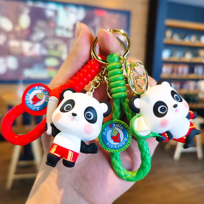 Wholesale Cartoon Doll 3D Rubber Keychain JDC-KC-Tingm068