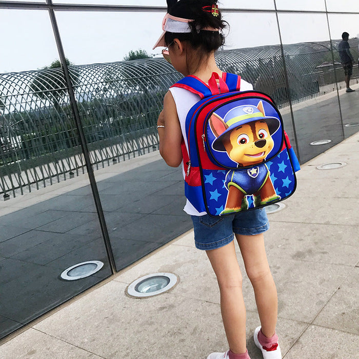 Wholesale cartoon kindergarten school bag middle and large class bag (M) JDC-BP-Kayao005