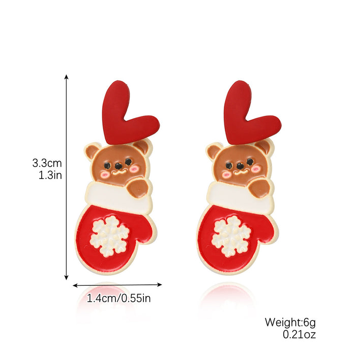 Wholesale Alloy Christmas Earrings Set