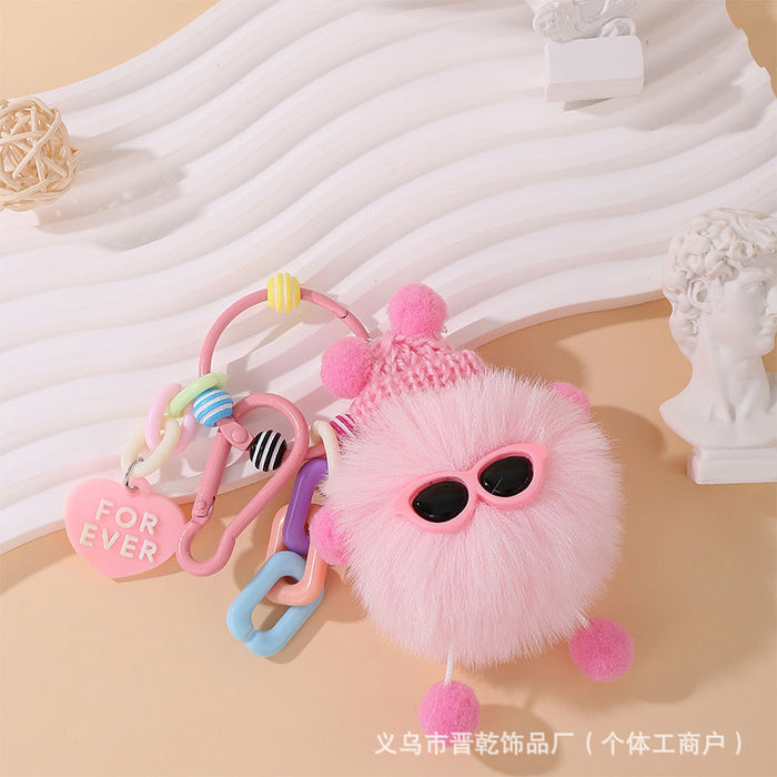 Wholesale Cartoon Cute Plush Keychains JDC-KC-Jinqian002