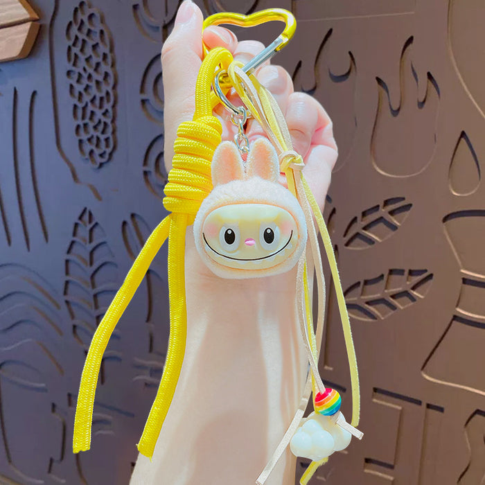 Wholesale Cartoon Vegetation Plush Keychain Pendant Car Keychain Pendant Cute Bag Small Gift