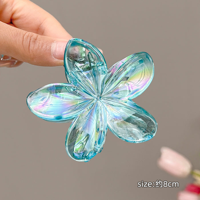 Wholesale flower high ponytail Hair Clips