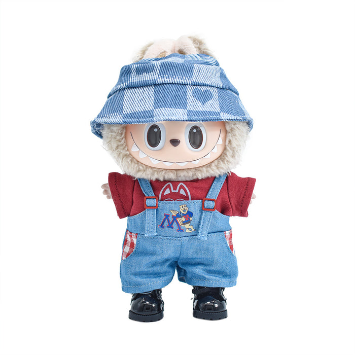 Wholesale Clothes suit Vinyl Face Rab Cloth Doll Clothes Change