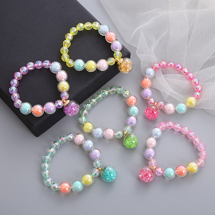 Wholesale Children's bracelet sand ball children's school students bracelet