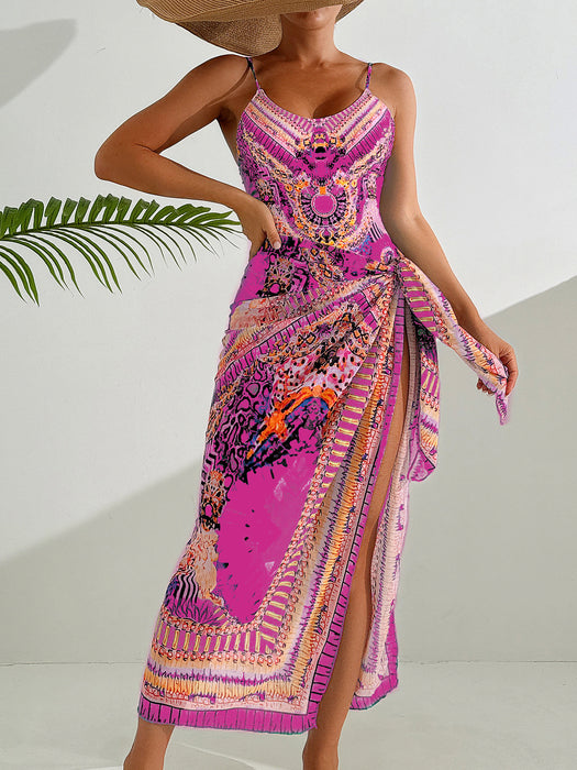 Wholesale Sexy printed one-piece swimsuit origin