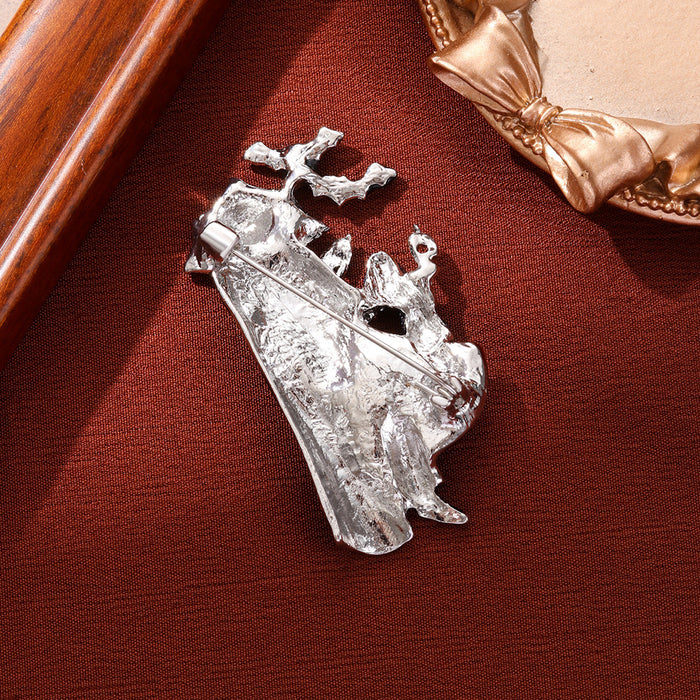 Wholesale Magician brooch clothing accessories collar suit accessories pin clown corsage