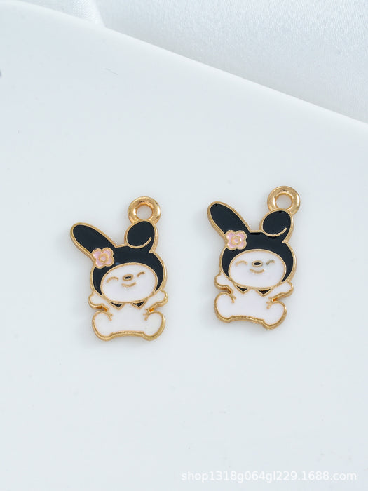 Wholesale 10 PCS DIY Cartoon Alloy Oil-Drip Pendant