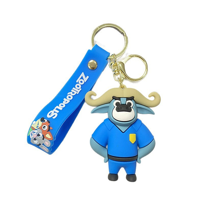 Wholesale Cartoon Keychain  Rabbit Fox Sloth Keychain