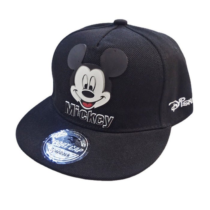 Wholesale Children's cartoon adhesive baseball cap, breathable mesh cap, cute children's sun protection and sunshade hat