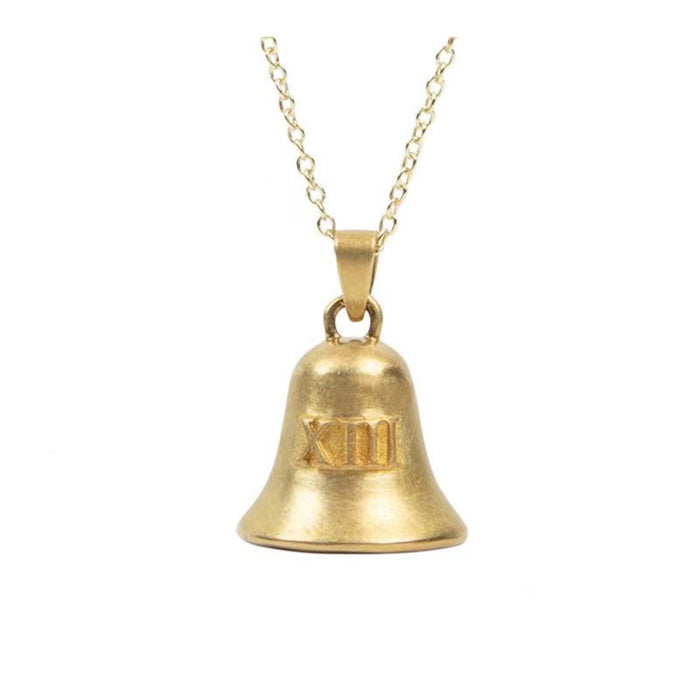 Wholesale Bell Copper Necklace JDC-NE-ZF001