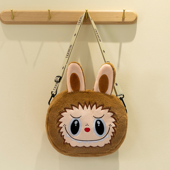 Wholesale Color Rags Plush Bag Children' s Casual Doll Bag Girl' s Cartoon Creative Snacks Portable Shoulder Bag