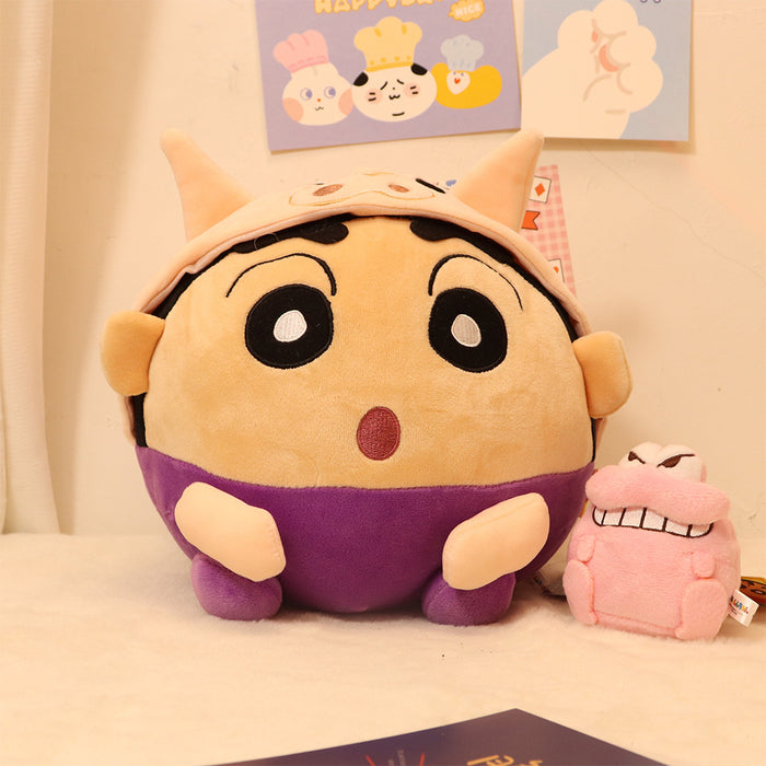 Wholesale Cute cartoon with hood transformed into plush toy