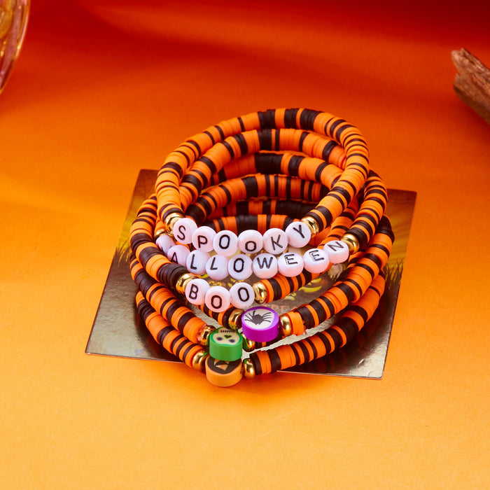 Wholesale Simple bat crystal bracelet set  party alloy letter bracelet