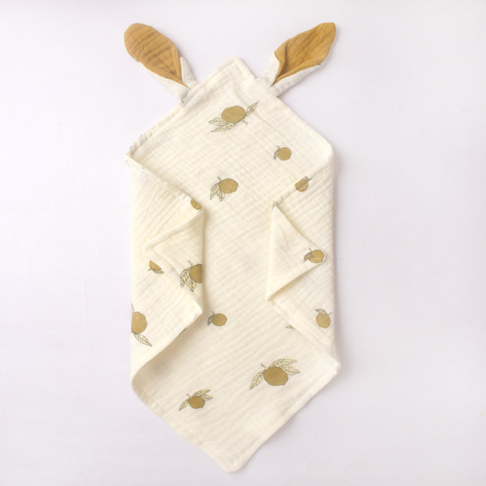 Wholesale Baby Rabbit Ears Soothing Towel Cotton Gauze JDC-TW-ZB002