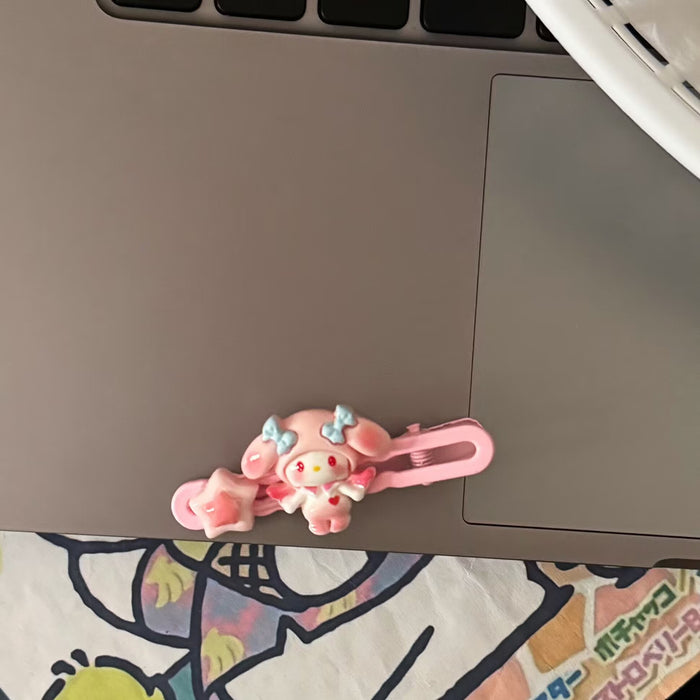 Wholesale Cute Candy Color Small Animal Wave Hairpin Sweet Soft Cute Girl Bangs Hairpin Hairpin Hair Accessories