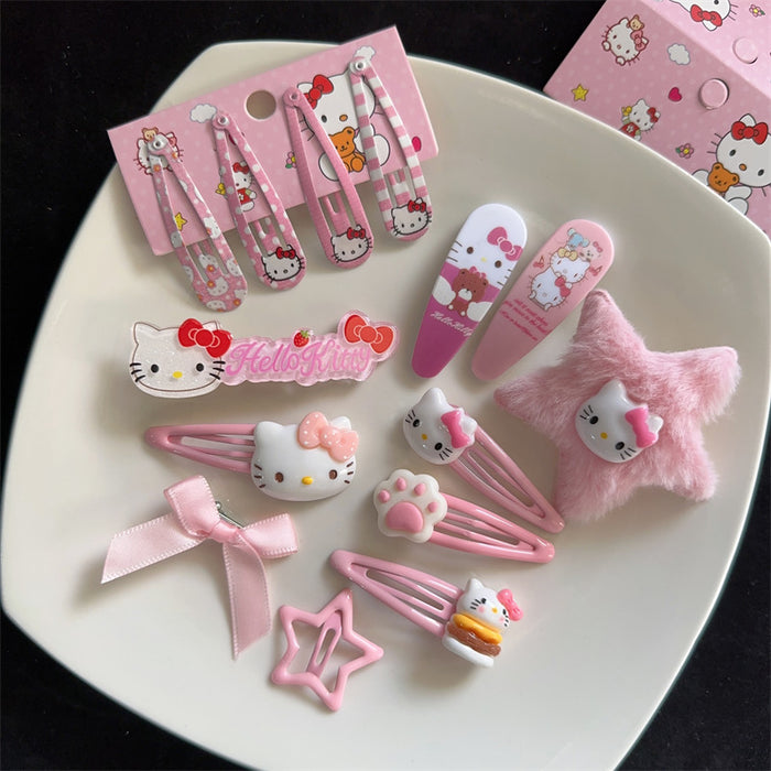 Wholesale  hairpin set  cute hair accessories suit BB clip bangs clip