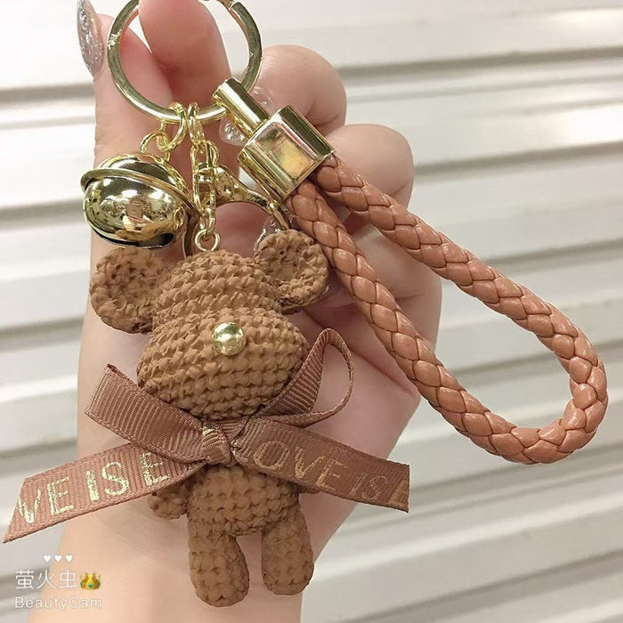 Wholesale Keychain, car keychain, creative personality, exquisite backpack pendant, cute cartoon decoration