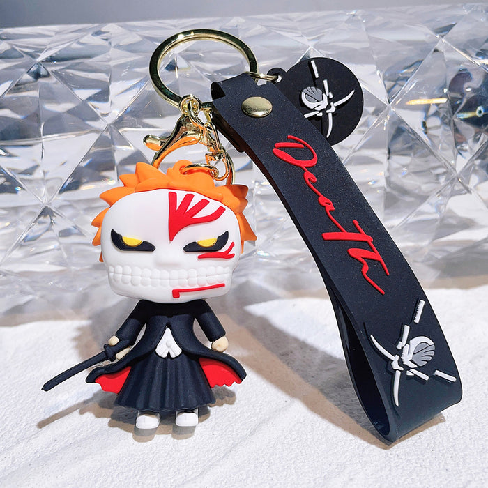 Wholesale Cartoon Silicone Doll Keychain JDC-KC-QiChao036