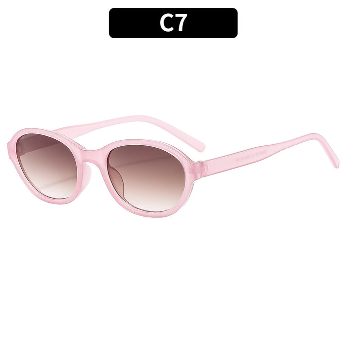 Wholesale Small Frame Oval Fashion Sunglasses