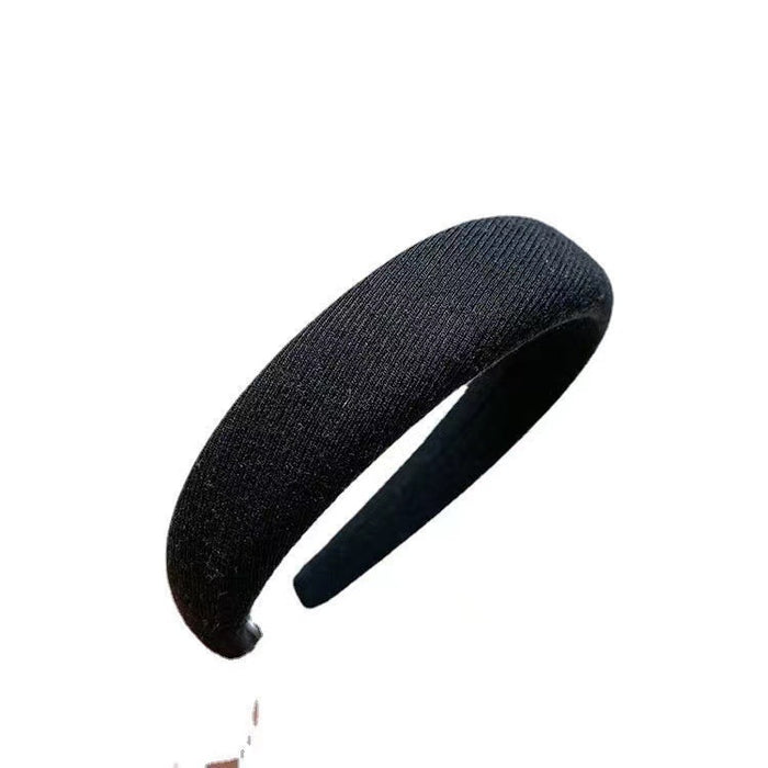 Wholesale Macaron color headband, high skull top, wide edge sponge headband, solid color compression headband, versatile