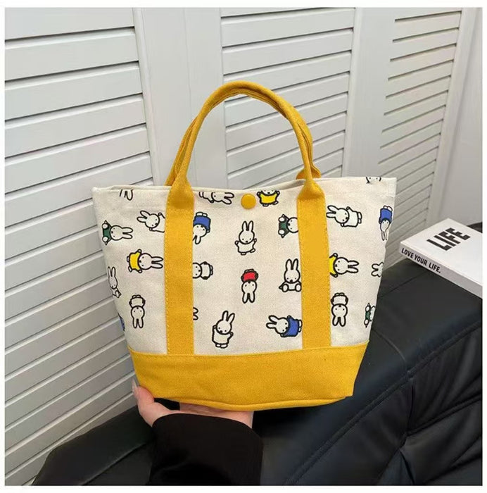 Wholesale Cute Rabbit Embroidered Cartoon Canvas Bag