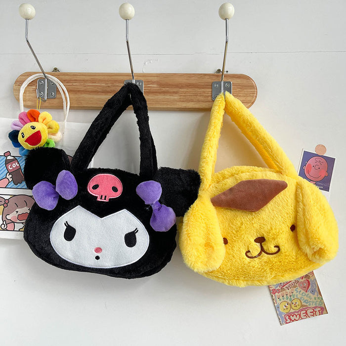 Wholesale Cute plush crossbody bag, phone bag, big ears