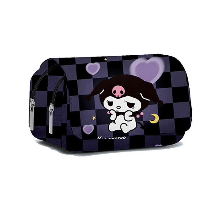 Wholesale Large-capacity durable Oxford cloth pencil case