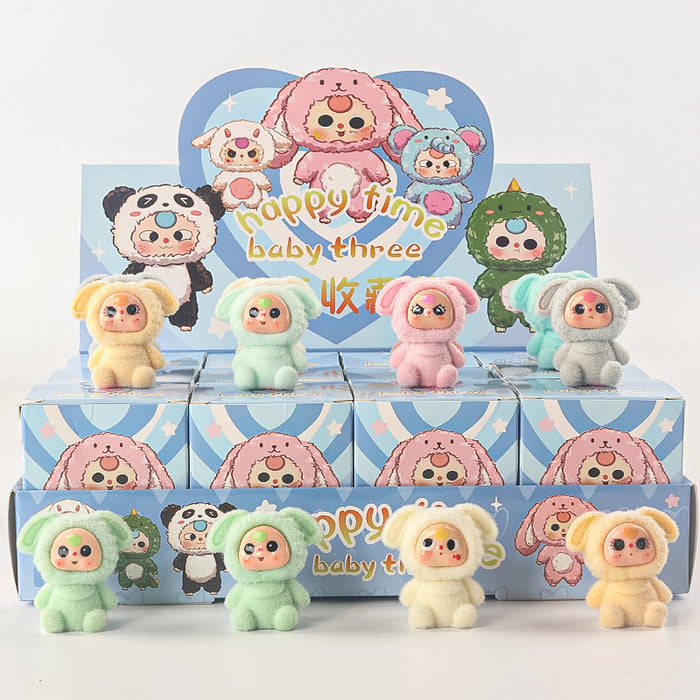 Wholesale Crown flocking ornaments doll children' s toy blind box