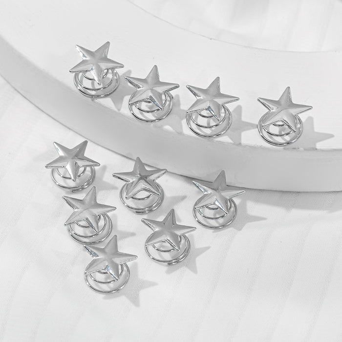 Wholesale Star Hairpin Simple Clip Hair Decoration Disc Hair Accessories