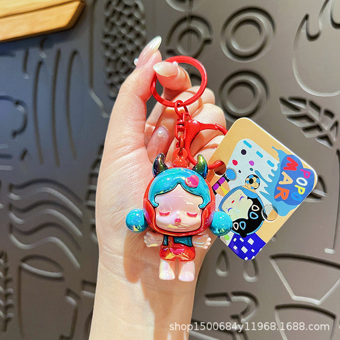 Wholesale Creative Doll Cute Pendant Cartoon Keychain Couple Keychain