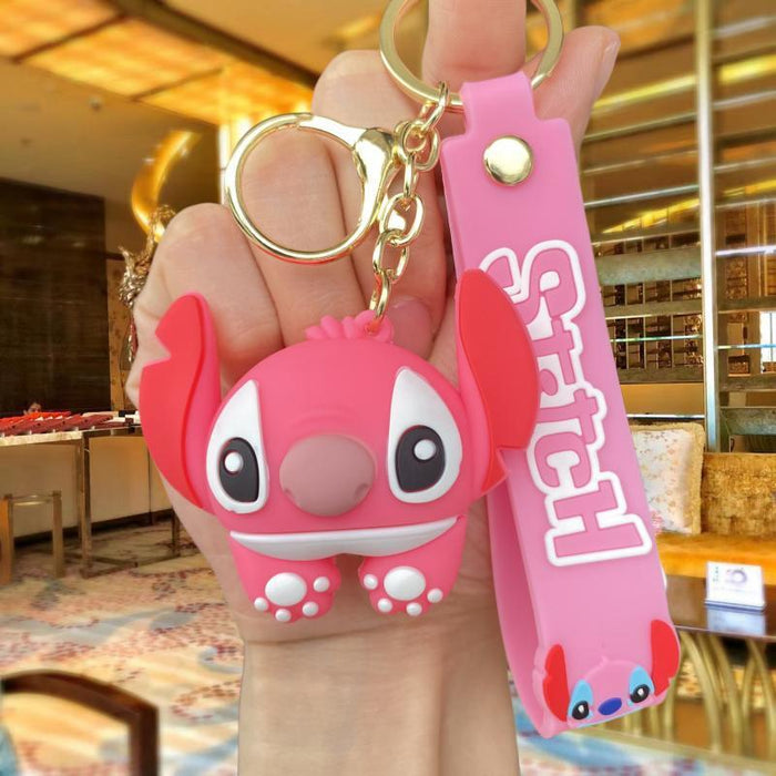 Wholesale Cartoon Silicone Doll Keychain JDC-KC-MingT120