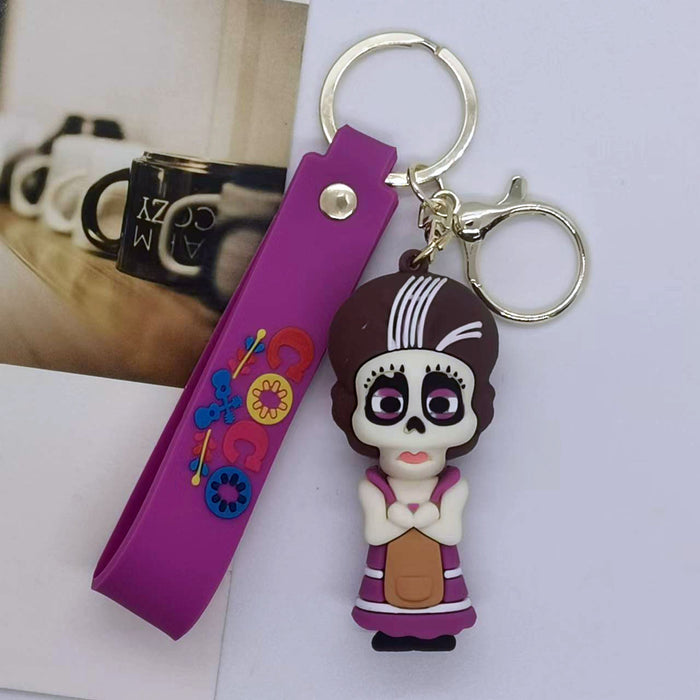 Wholesale cartoon dream ring travel notes doll key chain pendant bag car key chain accessories gift