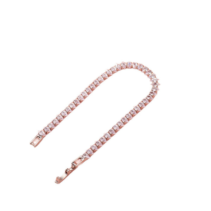 Wholesale Korean Horse Eye Zircon Bracelet, Water Drop Diamond Claw Chain, Handstring, Fashionable and Versatile, Paired with Jewelry