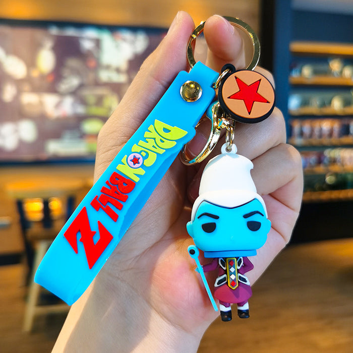 Wholesale Rubber Cartoon Doll Three-dimensional Keychain JDC-KC-Tingm089