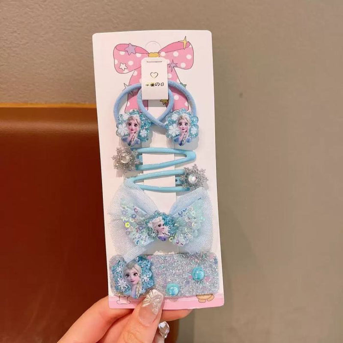 Wholesale Cute Cartoon Kids'  Hair Clip and Hair Scrunchies Set