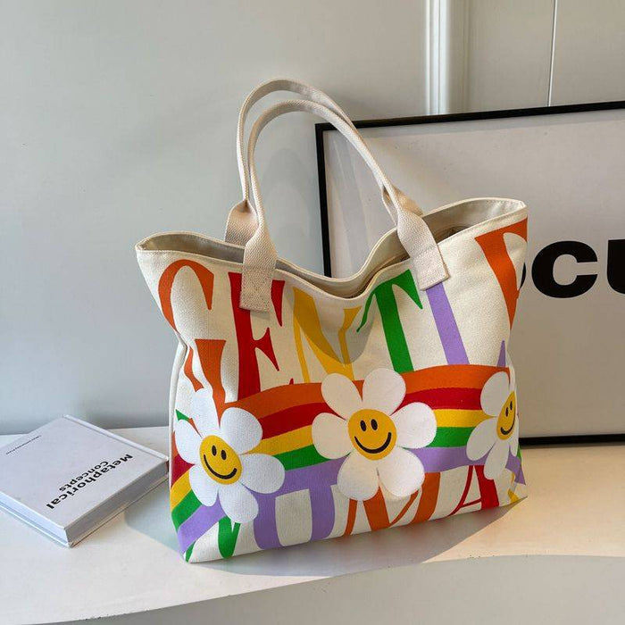 Wholesale Minimalist and spacious canvas tote bag
