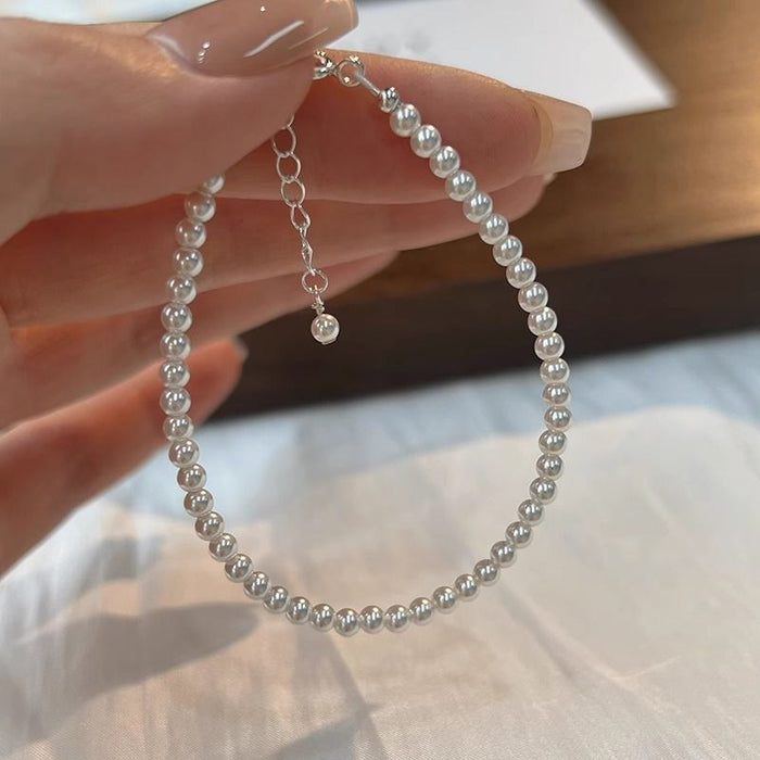 Wholesale Pearl with Diamond Bracelet for Casual Girls