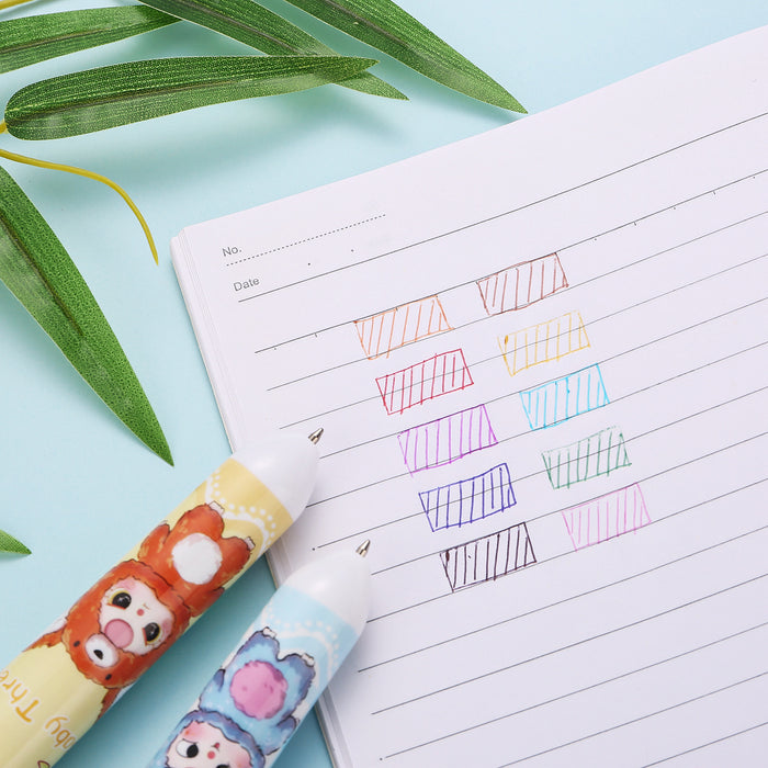 Wholesale Little doll ten-color ballpoint pen