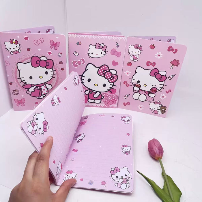 Wholesale Cute Cat Design Thread-Bound Paper Notebook for Student Diary Gift