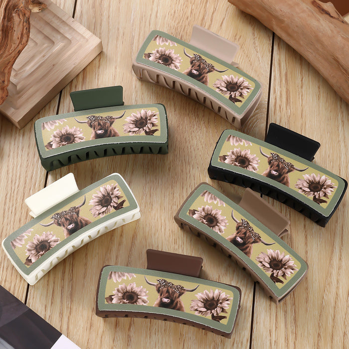 Wholesale grip square clip large Hair Clips