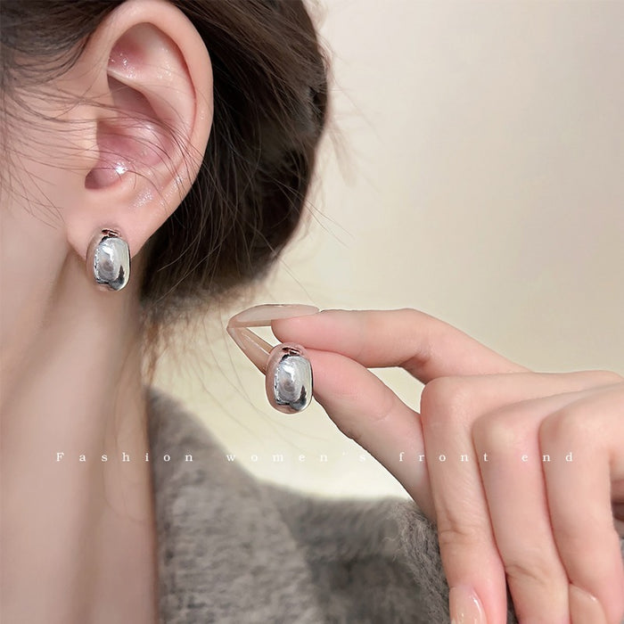Wholesale Metal earrings with niche design and temperament, earrings and accessories for women