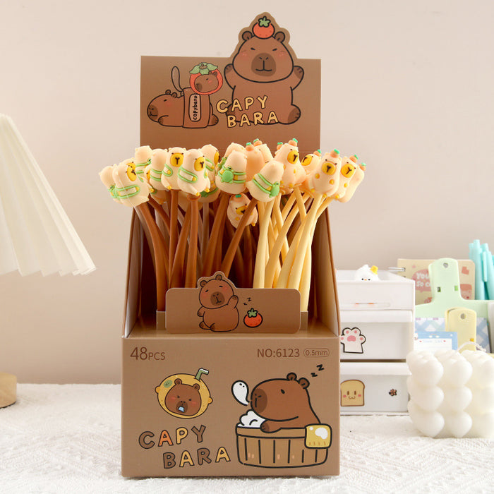Wholesale Trendy Cartoon Soft Gel Shake Pen - Cute Creative Stationery Gift MOQ≥2