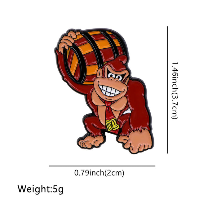 Wholesale Cartoon Game Animation Brooch Badge Clothing Backpack Decoration