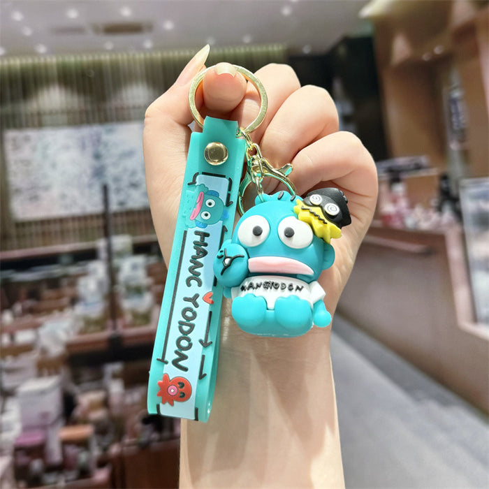 Wholesale Cartoon Silicone Doll Keychain JDC-KC-HaoXi017