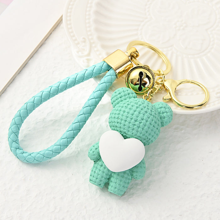 Wholesale Resin keychain cartoon doll keychain pendant backpack pendant